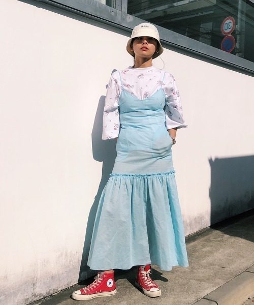 HOLIDAY（ホリデイ）の「SUPER FINE DRY BIG T-SHIRT (FLOWER) スーパーファインドライビッグTシャツ (フラワー)（Tシャツ/カットソー・レディース・その他・ONE SIZE）」の8枚目の写真