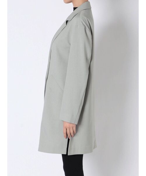 LAGUNAMOON（ラグナムーン）の「ロングテーラードジャケット（テーラードジャケット・レディース・ライトブルー/ベージュ/モカ・FREE）」の9枚目の写真