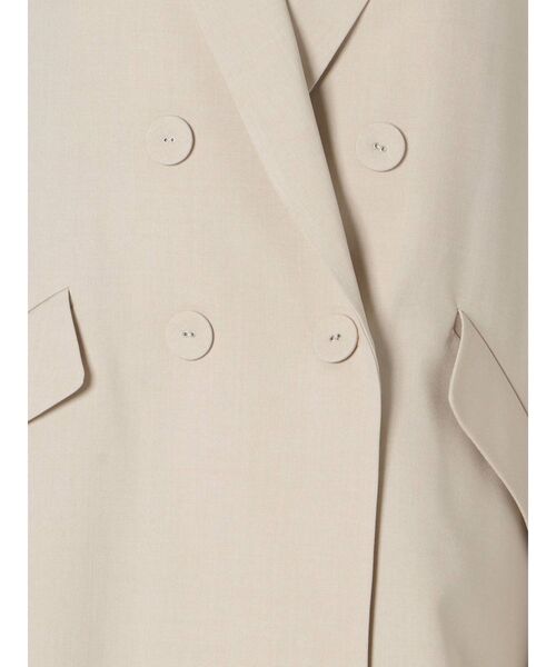 LAGUNAMOON（ラグナムーン）の「ロングテーラードジャケット（テーラードジャケット・レディース・ライトブルー/ベージュ/モカ・FREE）」の15枚目の写真