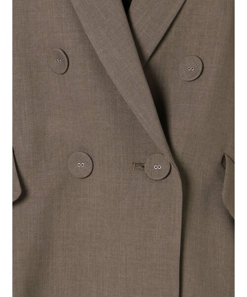 LAGUNAMOON（ラグナムーン）の「ロングテーラードジャケット（テーラードジャケット・レディース・ライトブルー/ベージュ/モカ・FREE）」の10枚目の写真