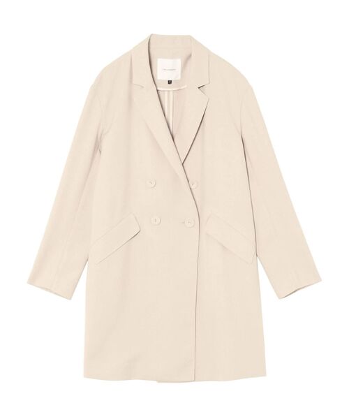 LAGUNAMOON（ラグナムーン）の「ロングテーラードジャケット（テーラードジャケット・レディース・ライトブルー/ベージュ/モカ・FREE）」の5枚目の写真