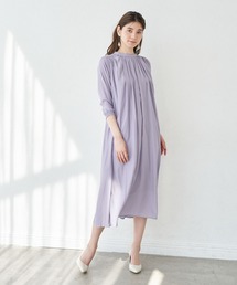 YECCA VECCA | 【2021春夏】ベルト付きギャザーワンピース　＊(ワンピース)