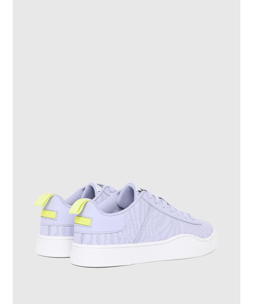 DIESEL(ディーゼル)の「レディース パーフォレイテッドレザー スニーカー(スニーカー・レディース・パープル/ホワイト・35/39/36/37/38)」の7枚目の写真