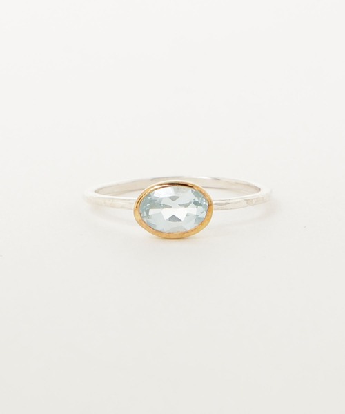 COMMON WARE(コモンウェアー)の「HO:NATURAL STONE RING ナチュラルストーンリング(リング・レディース・ライトイエロー/ライトパープル/クリア/ライトブルー・13/9/11)」の12枚目の写真