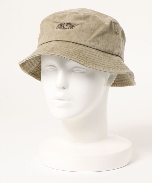 LIPSTAR(リップスター)の「≪FRUIT OF THE LOOM/フルーツ オブ ザ ルーム≫ピグメントバケットハット(ハット・レディース・ブラック/ベージュ/オフホワイト・FREE)」の7枚目の写真