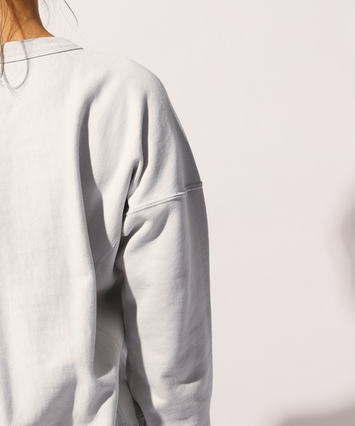 Champion（チャンピオン）の「【Champion(チャンピオン）】クルーネックプルオーバー（Tシャツ/カットソー・レディース・ホワイト/ライトグレー/ブラック・MEDIUM）」の14枚目の写真