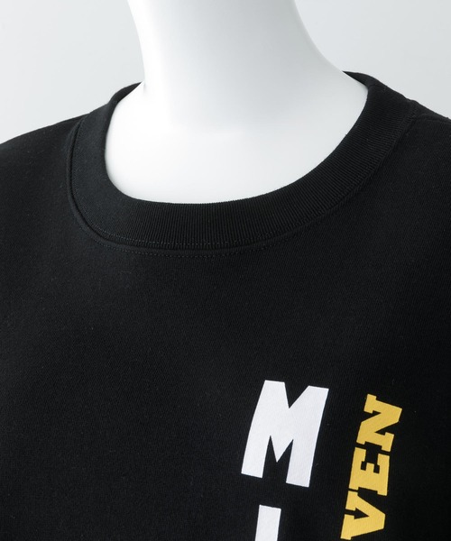 MILKFED.（ミルクフェド）の「BIG TOP W/TUCK（Tシャツ/カットソー・レディース・ホワイト/ライトブルー/ブラック・ONE SIZE）」の16枚目の写真