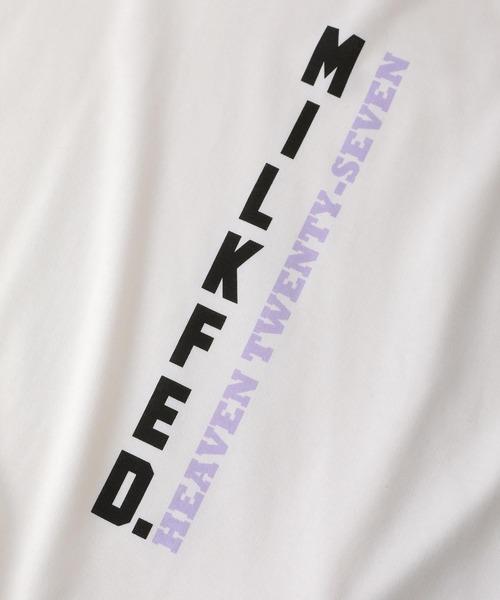 MILKFED.（ミルクフェド）の「BIG TOP W/TUCK（Tシャツ/カットソー・レディース・ホワイト/ライトブルー/ブラック・ONE SIZE）」の17枚目の写真