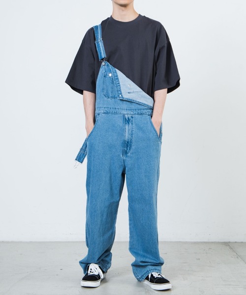 WEGO（ウィゴー）の「WEGO/ヘビーウエイト半袖ビッグシルエットTシャツ（Tシャツ/カットソー・メンズ・ブラック/カーキ/ホワイト/ライトグレー/サックスブルー/スミクロ/グリーン系その他/ブルー/イエロー/ブラウン・LARGE/SMALL/MEDIUM/X-LARGE）」の17枚目の写真