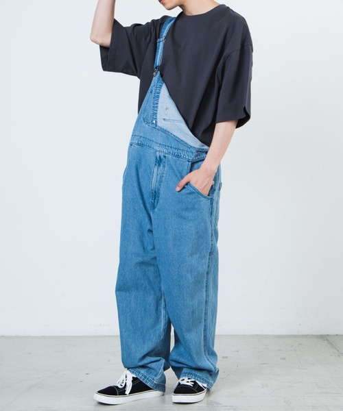 WEGO（ウィゴー）の「WEGO/ヘビーウエイト半袖ビッグシルエットTシャツ（Tシャツ/カットソー・メンズ・ブラック/カーキ/ホワイト/ライトグレー/サックスブルー/スミクロ/グリーン系その他/ブルー/イエロー/ブラウン・LARGE/SMALL/MEDIUM/X-LARGE）」の18枚目の写真