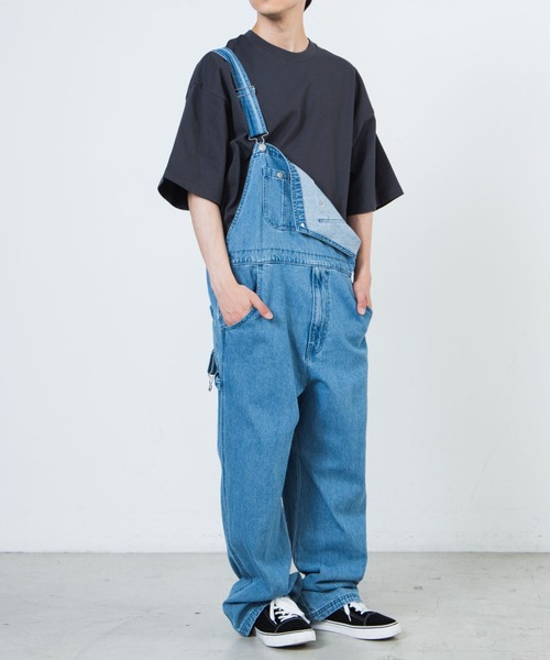 WEGO（ウィゴー）の「WEGO/ヘビーウエイト半袖ビッグシルエットTシャツ（Tシャツ/カットソー・メンズ・ブラック/カーキ/ホワイト/ライトグレー/サックスブルー/スミクロ/グリーン系その他/ブルー/イエロー/ブラウン・LARGE/SMALL/MEDIUM/X-LARGE）」の19枚目の写真