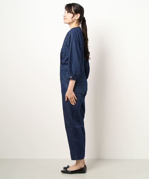 cepo（セポ）の「フライトオールインワン（つなぎ/オールインワン・レディース・ワンウォッシュ/オフホワイト・M）」の3枚目の写真