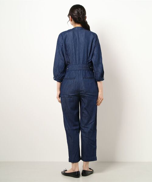 cepo（セポ）の「フライトオールインワン（つなぎ/オールインワン・レディース・ワンウォッシュ/オフホワイト・M）」の4枚目の写真