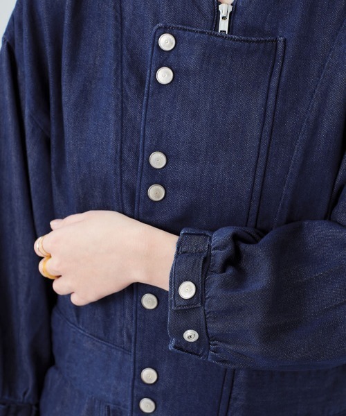 cepo（セポ）の「フライトオールインワン（つなぎ/オールインワン・レディース・ワンウォッシュ/オフホワイト・M）」の17枚目の写真