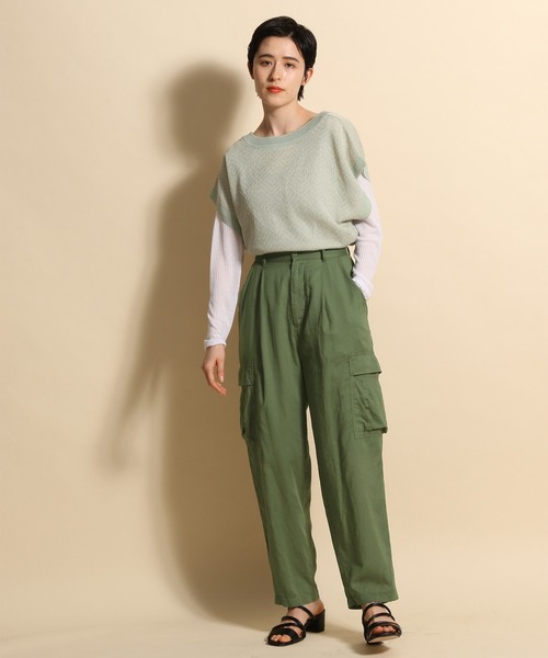 niko and...(ニコアンド)の「2WAYシアーショートベスト(ベスト・レディース・ライトグレー/ベージュ/ライトグリーン・MEDIUM/LARGE)」の18枚目の写真