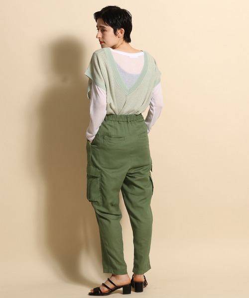 niko and...(ニコアンド)の「2WAYシアーショートベスト(ベスト・レディース・ライトグレー/ベージュ/ライトグリーン・MEDIUM/LARGE)」の16枚目の写真