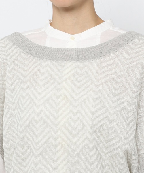 niko and...(ニコアンド)の「2WAYシアーショートベスト(ベスト・レディース・ライトグレー/ベージュ/ライトグリーン・MEDIUM/LARGE)」の8枚目の写真