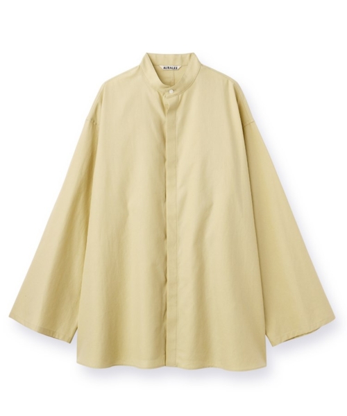 オーラリー  スタンドカラーシャツ スリーブレス DRESSTERIOR（ドレステリア）の「◇AURALEE(オーラリー)スタンドカラー