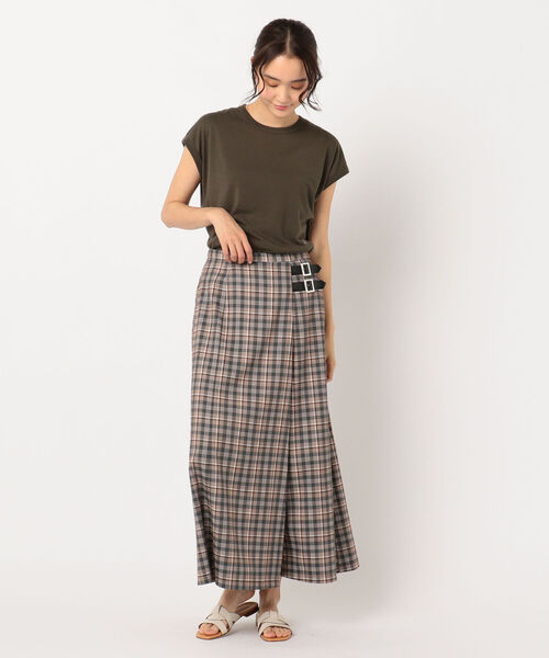 fredy repit(フレディレピ)の「ラップ風パネルスカート(スカート・レディース・ベージュ/ブラック/ブラウン系その他・36/38)」の12枚目の写真