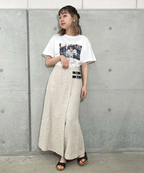 fredy repit(フレディレピ)の「ラップ風パネルスカート(スカート・レディース・ベージュ/ブラック/ブラウン系その他・36/38)」の19枚目の写真