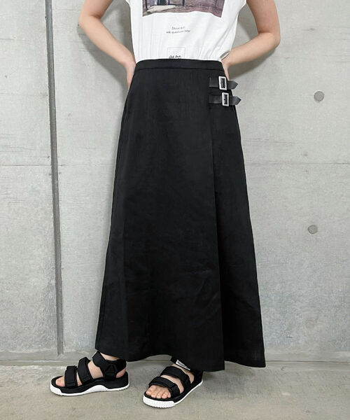 fredy repit(フレディレピ)の「ラップ風パネルスカート(スカート・レディース・ベージュ/ブラック/ブラウン系その他・36/38)」の17枚目の写真