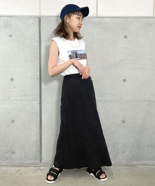 fredy repit(フレディレピ)の「ラップ風パネルスカート(スカート・レディース・ベージュ/ブラック/ブラウン系その他・36/38)」の20枚目の写真