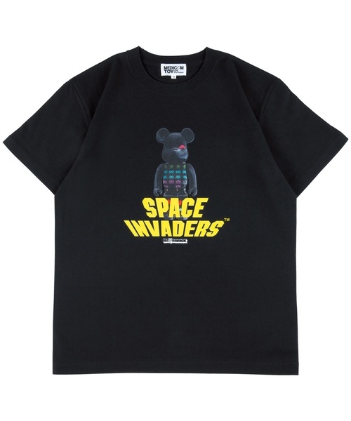 MLE SPACE INVADERS シリーズ BE@RTEE 'SPACE INVADERS'（Tシャツ/カットソー）｜BE@RBRICK（ベアブリック）Tシャツ/カットソー