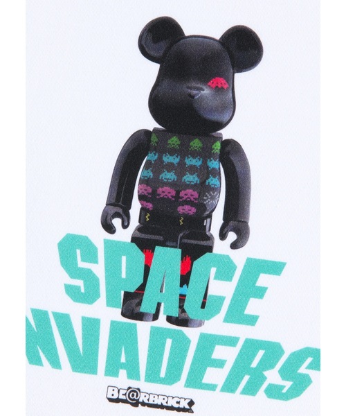 MLE SPACE INVADERS シリーズ BE@RTEE 'SPACE INVADERS'（Tシャツ/カットソー）｜BE@RBRICK（ベアブリック）