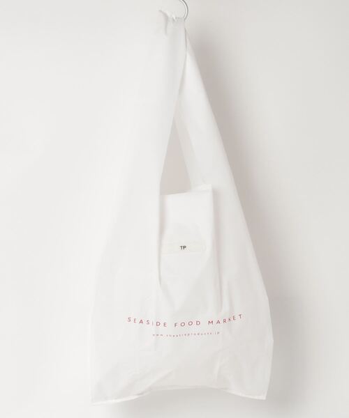 THEATRE PRODUCTS（シアタープロダクツ）の「SEA SIDE MARCHE BAG  - L -（エコバッグ/サブバッグ・レディース・ブルー/ホワイト/ブラック・FREE）」の11枚目の写真