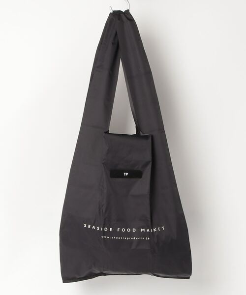 THEATRE PRODUCTS（シアタープロダクツ）の「SEA SIDE MARCHE BAG  - L -（エコバッグ/サブバッグ・レディース・ブルー/ホワイト/ブラック・FREE）」の13枚目の写真