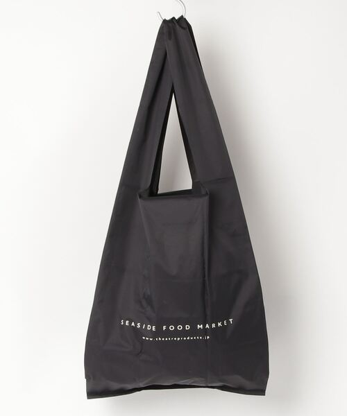 THEATRE PRODUCTS（シアタープロダクツ）の「SEA SIDE MARCHE BAG  - L -（エコバッグ/サブバッグ・レディース・ブルー/ホワイト/ブラック・FREE）」の15枚目の写真