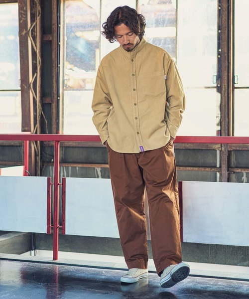 MARBLES（マーブルズ）の「mp9028-TUCK PANTS タックパンツ（その他パンツ・メンズ・ネイビー/ブラック/ブラウン・S/XL/L/M）」の8枚目の写真