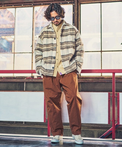 MARBLES（マーブルズ）の「mp9028-TUCK PANTS タックパンツ（その他パンツ・メンズ・ネイビー/ブラック/ブラウン・S/XL/L/M）」の10枚目の写真