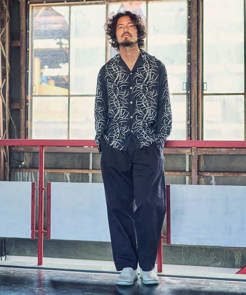 MARBLES（マーブルズ）の「mp9028-TUCK PANTS タックパンツ（その他パンツ・メンズ・ネイビー/ブラック/ブラウン・S/XL/L/M）」の17枚目の写真