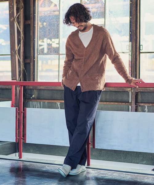 MARBLES（マーブルズ）の「mp9028-TUCK PANTS タックパンツ（その他パンツ・メンズ・ネイビー/ブラック/ブラウン・S/XL/L/M）」の18枚目の写真