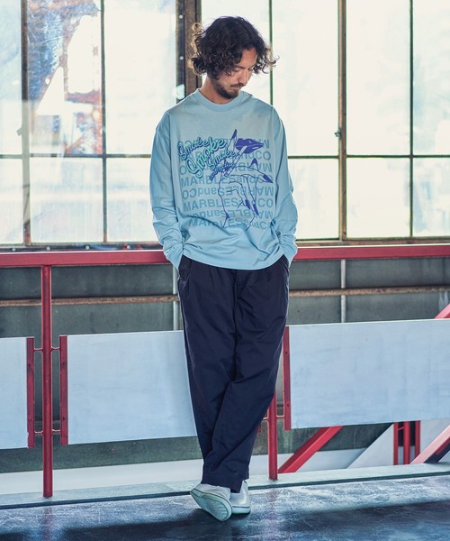 MARBLES（マーブルズ）の「mp9028-TUCK PANTS タックパンツ（その他パンツ・メンズ・ネイビー/ブラック/ブラウン・S/XL/L/M）」の20枚目の写真