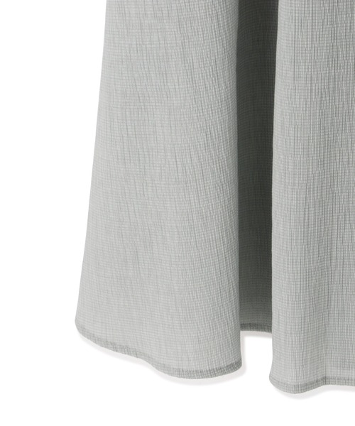 FREE'S MART（フリーズマート）の「スクエアネックシャーリング半袖ワンピース（ワンピース・レディース・ホワイト/ブラック/ブルー・FREE）」の12枚目の写真