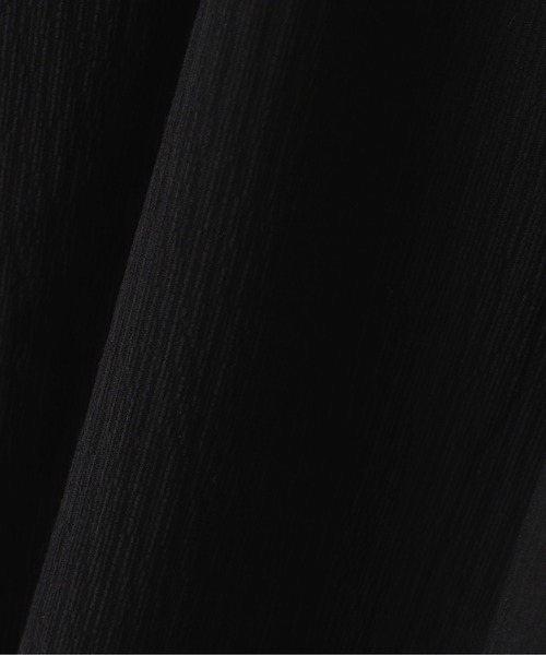 FREE'S MART（フリーズマート）の「スクエアネックシャーリング半袖ワンピース（ワンピース・レディース・ホワイト/ブラック/ブルー・FREE）」の16枚目の写真