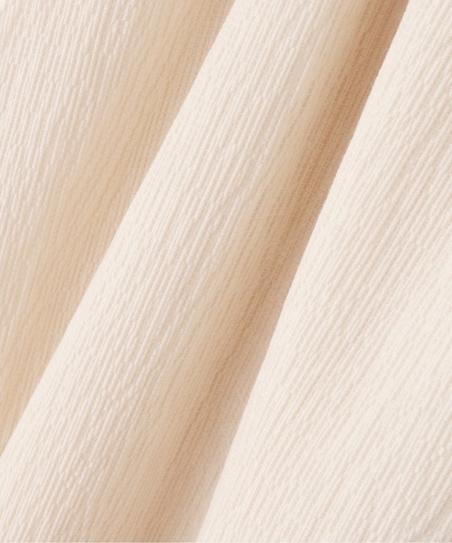 FREE'S MART（フリーズマート）の「スクエアネックシャーリング半袖ワンピース（ワンピース・レディース・ホワイト/ブラック/ブルー・FREE）」の17枚目の写真