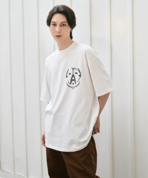 Diamond Layla(ダイアモンドレイラ)の「【Diamond Layla 】テリアティーシャツ(T50) / Terrier T50(Tシャツ/カットソー・メンズ・ネイビー/ブラック/ホワイト・MEDIUM/LARGE/X-LARGE)」の4枚目の写真