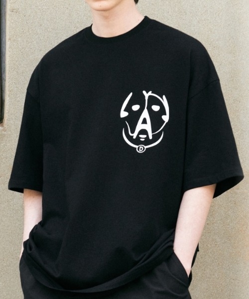 Diamond Layla(ダイアモンドレイラ)の「【Diamond Layla 】テリアティーシャツ(T50) / Terrier T50(Tシャツ/カットソー・メンズ・ネイビー/ブラック/ホワイト・MEDIUM/LARGE/X-LARGE)」の7枚目の写真