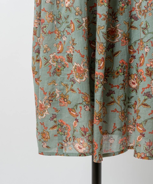 Rewde（ルゥデ）の「【TV着用】インド綿ロングワンピース（1R05-8816701）（ワンピース・レディース・ブラック/パープル/ブラウン/グリーン・M）」の22枚目の写真