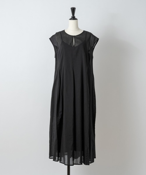 Rewde（ルゥデ）の「【TV着用】インド綿ロングワンピース（1R05-8816701）（ワンピース・レディース・ブラック/パープル/ブラウン/グリーン・M）」の11枚目の写真