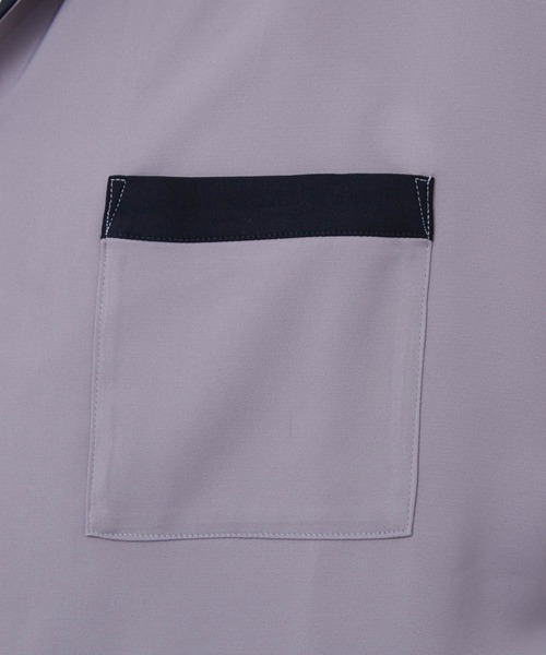 JUNRED（ジュンレッド）の「カラースキームオープンカラーS/Sシャツ（シャツ/ブラウス・メンズ・ベージュ/ラベンダー/イエロー系その他4・S/M/L）」の21枚目の写真