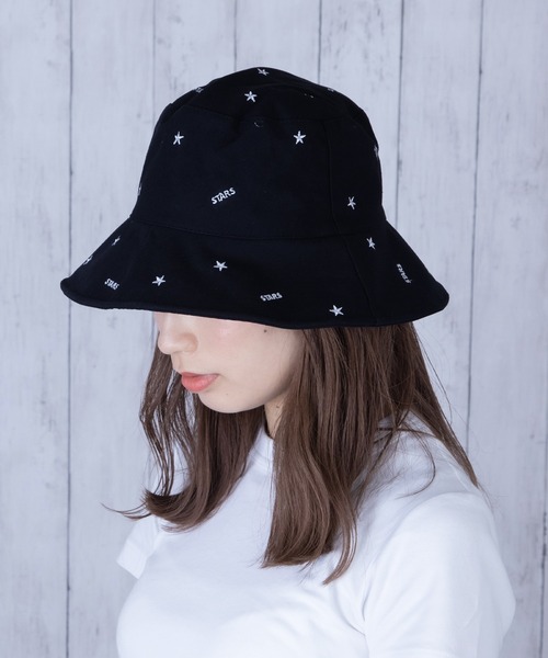 Anuenue(アヌエヌエ)の「ロゴ入りバケットハット(ハット・レディース・A/B/C/D/E/F/G/H/I/J/K/L/M/N/O/P・FREE)」の7枚目の写真