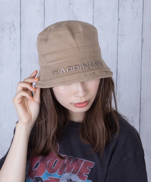 Anuenue(アヌエヌエ)の「ロゴ入りバケットハット(ハット・レディース・A/B/C/D/E/F/G/H/I/J/K/L/M/N/O/P・FREE)」の16枚目の写真