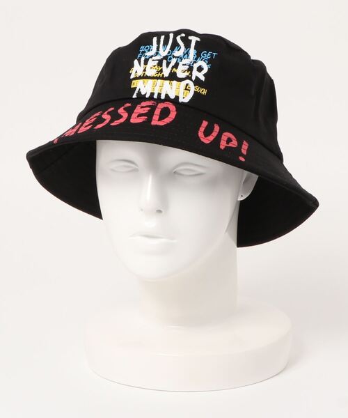 Anuenue(アヌエヌエ)の「ロゴ入りバケットハット(ハット・レディース・A/B/C/D/E/F/G/H/I/J/K/L/M/N/O/P・FREE)」の20枚目の写真