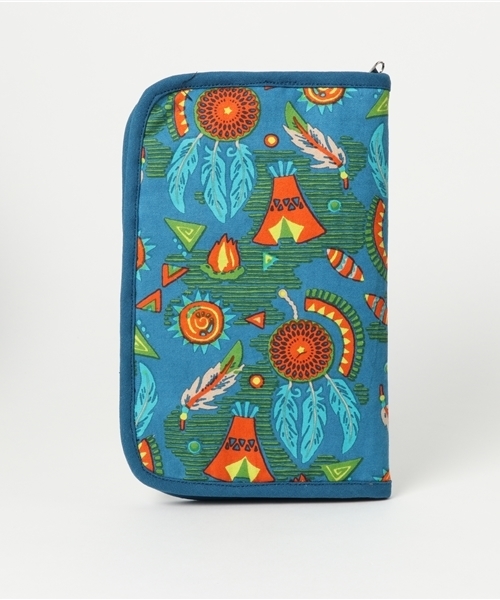 チャイハネ（チャイハネ）の「【チャイハネ】ワールドトリップ マルチケース（パスポートケース・レディース・その他10/ホワイト×ブルー/グリーン系その他/その他20/その他30/その他1/アニマル/ピンク系その他/レッド/カラフル/ベージュ/ブルー・FREE）」の21枚目の写真