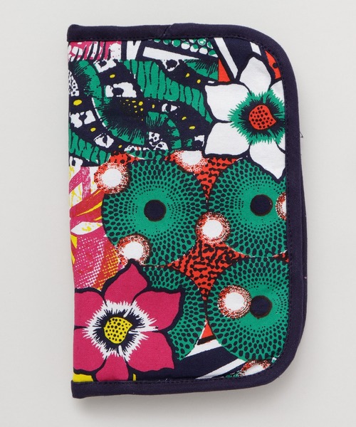 チャイハネ（チャイハネ）の「【チャイハネ】ワールドトリップ マルチケース（パスポートケース・レディース・その他10/ホワイト×ブルー/グリーン系その他/その他20/その他30/その他1/アニマル/ピンク系その他/レッド/カラフル/ベージュ/ブルー・FREE）」の10枚目の写真