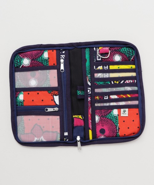 チャイハネ（チャイハネ）の「【チャイハネ】ワールドトリップ マルチケース（パスポートケース・レディース・その他10/ホワイト×ブルー/グリーン系その他/その他20/その他30/その他1/アニマル/ピンク系その他/レッド/カラフル/ベージュ/ブルー・FREE）」の20枚目の写真